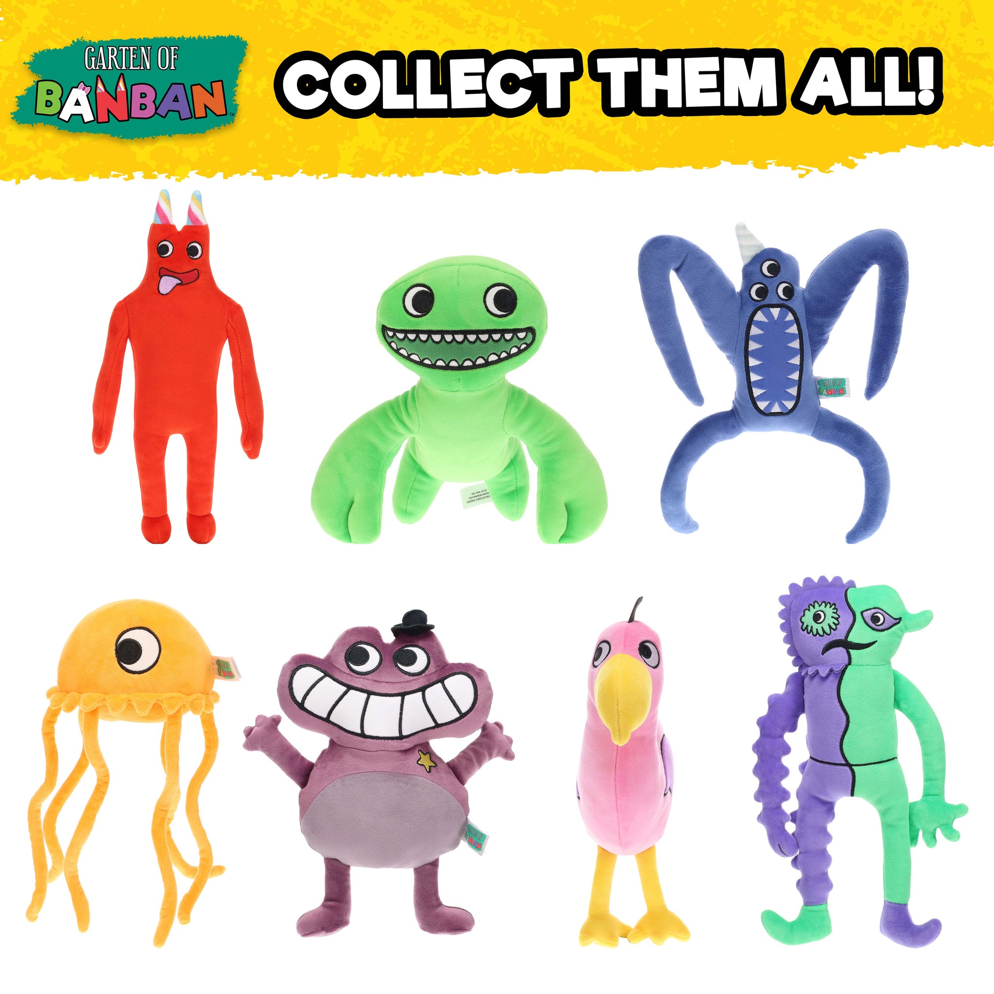 GARTEN OF BANBAN Collectible Plush 3 Pack Three 10 Plushies Serie garten-of-banban-collectible-plush-3-pack-three-10-plushies-serie