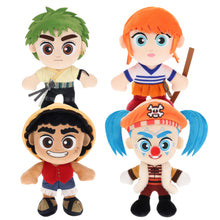 Load image into Gallery viewer, ONE PIECE - Collectible Plush 4-Pack (8&quot; Tall, Series 1)
