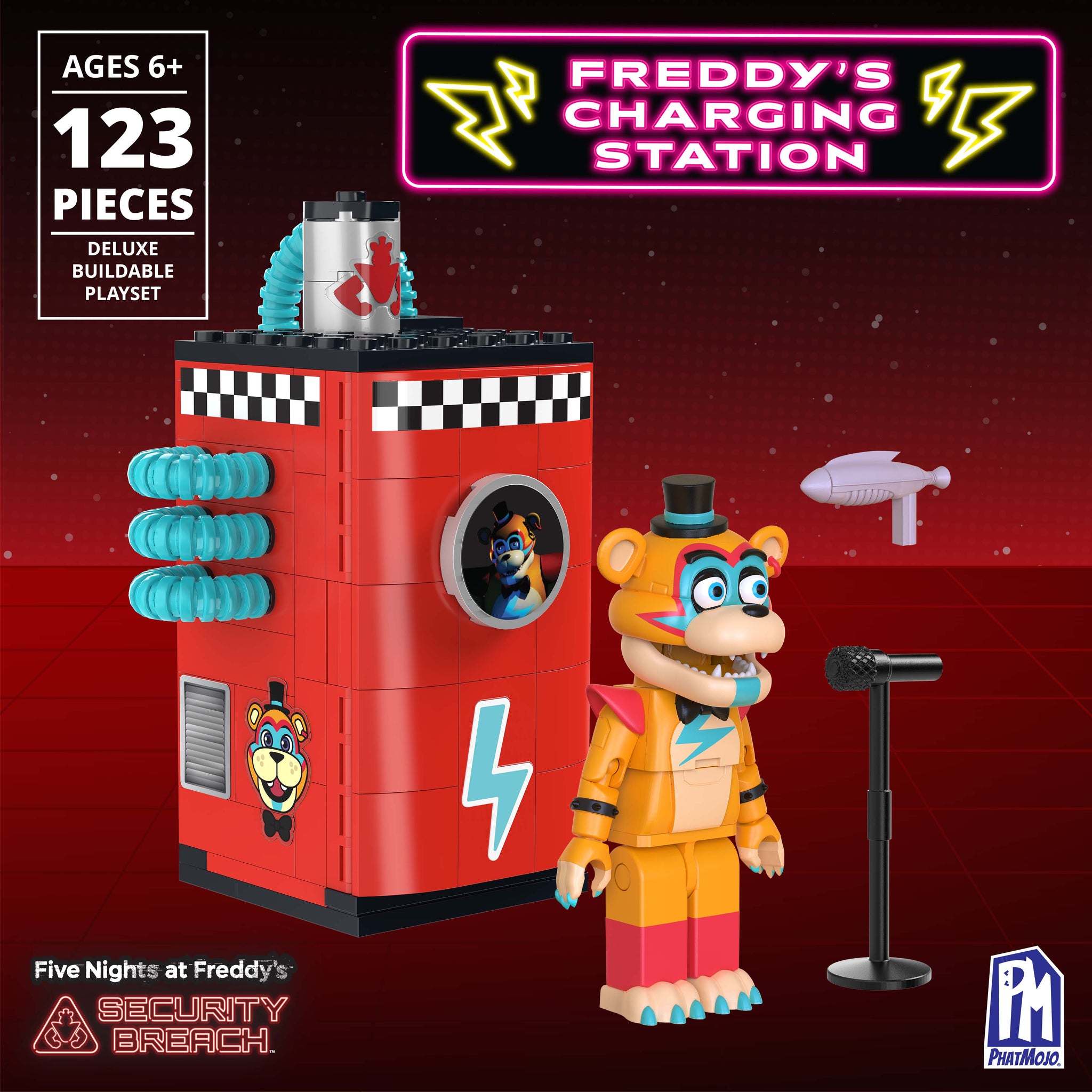 FIVE NIGHTS AT FREDDY'S - Phat$tacks Freddy's Charging Station