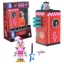 Load image into Gallery viewer, FIVE NIGHTS AT FREDDY&#39;S - Phat$tacks Chica&#39;s Charging Station Playset (123 pieces, Series 1)
