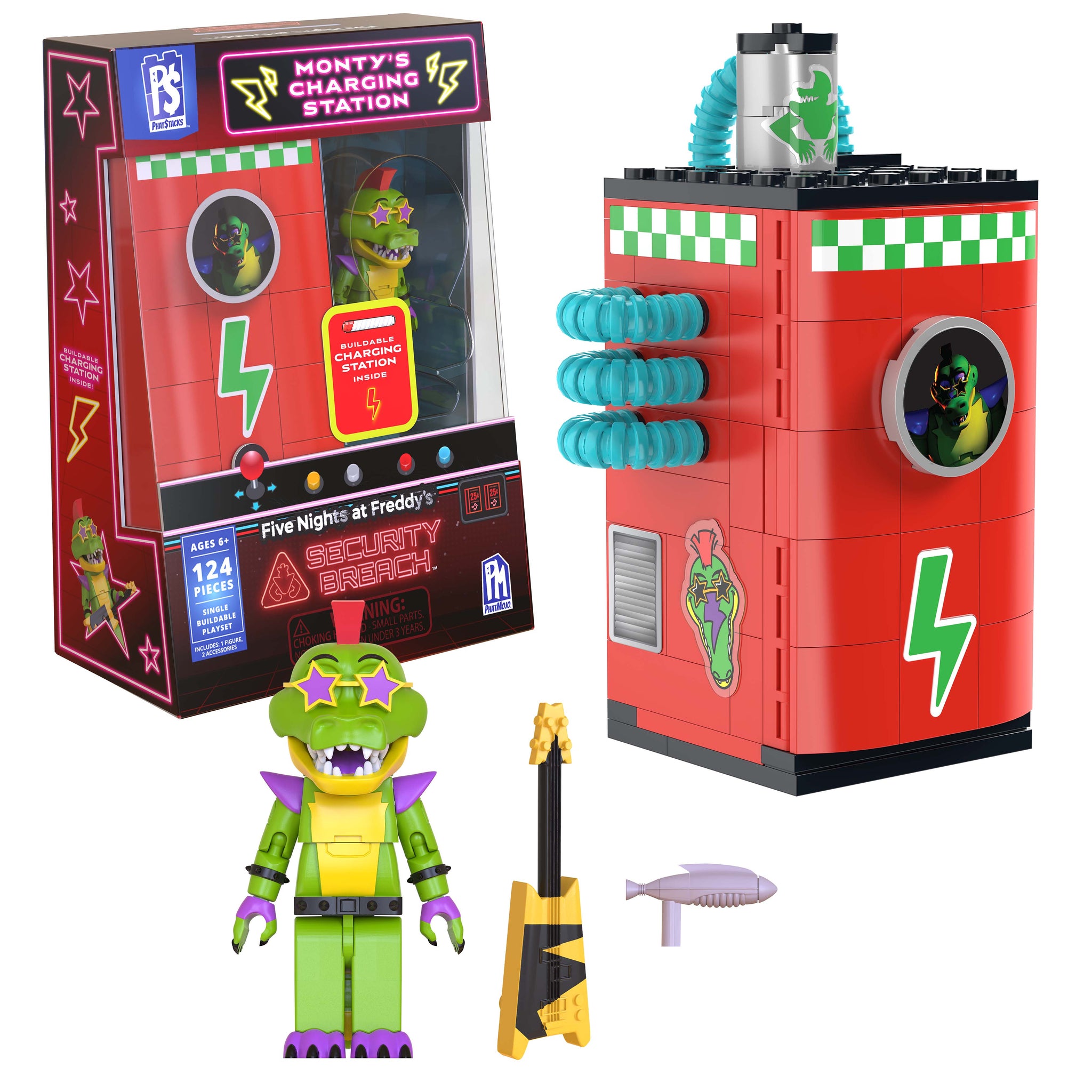 FIVE NIGHTS AT FREDDY'S - Phat$tacks Monty's Charging Station