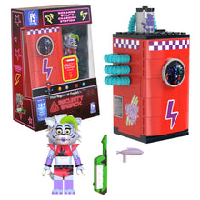 Load image into Gallery viewer, FIVE NIGHTS AT FREDDY&#39;S - Phat$tacks Roxanne&#39;s Charging Station Playset (124 pieces, Series 1)
