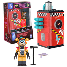 Load image into Gallery viewer, FIVE NIGHTS AT FREDDY&#39;S - Phat$tacks Shattered Freddy&#39;s Charging Station Playset (123 pieces, Series 1)
