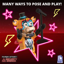 Load image into Gallery viewer, FIVE NIGHTS AT FREDDY&#39;S - Phat$tacks Shattered Freddy&#39;s Charging Station Playset (123 pieces, Series 1)
