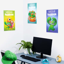 Load image into Gallery viewer, GARTEN OF BANBAN - Banban Battle 3pc Poster Set (12&quot; x 18&quot;)
