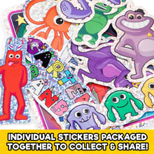 Load image into Gallery viewer, GARTEN OF BANBAN - Holographic Sticker Set 12-Pack (4&quot; Stickers, Reusable)
