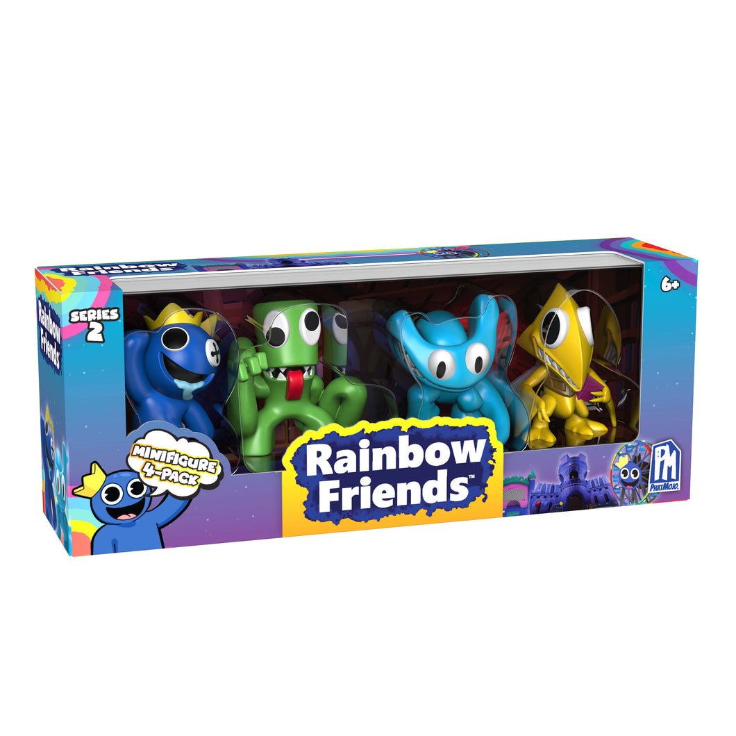 RAINBOW FRIENDS - Collectible Minifigure 4-Pack (2.5