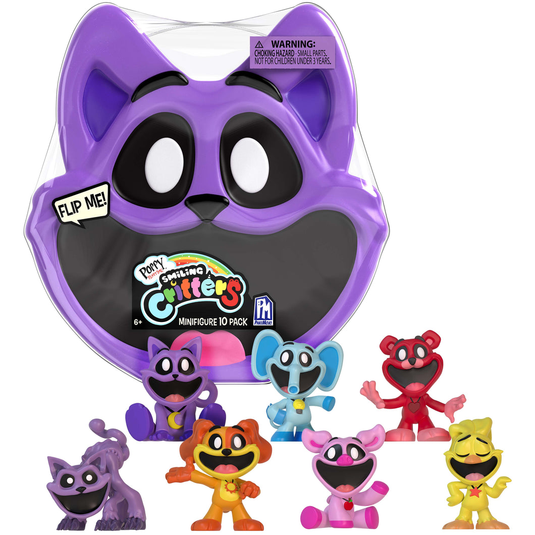 POPPY PLAYTIME - CatNap Smiling Critters Minifigure 10-Pack (2.6