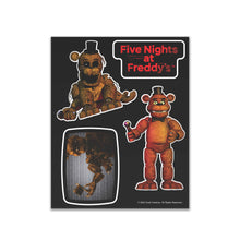 Load image into Gallery viewer, FIVE NIGHTS AT FREDDY&#39;S - Freddy Fazbear Animatronic Bundle (11 Items, Blinking Eyes w/ Lights &amp; Sounds)
