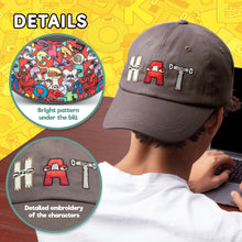 Load image into Gallery viewer, ALPHABET LORE - H A T Embroidered Brimmed Cap (Adjustable Unisex)
