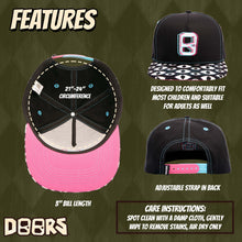 Load image into Gallery viewer, DOORS - Logo Embroidered Snapback Cap (Adjustable Unisex)
