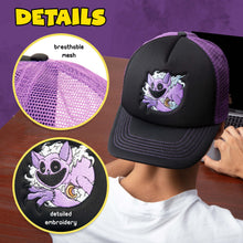 Load image into Gallery viewer, POPPY PLAYTIME - CatNap Embroidered Mesh Cap (Adjustable Unisex)
