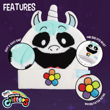 Load image into Gallery viewer, POPPY PLAYTIME - Smiling Critters Craftycorn Knit Beanie (Unisex)
