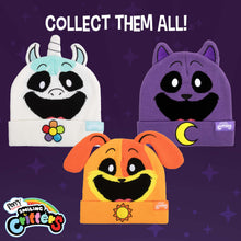 Load image into Gallery viewer, POPPY PLAYTIME - Smiling Critters CatNap Knit Beanie (Unisex)
