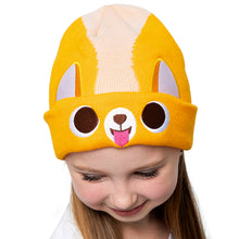 Load image into Gallery viewer, PET SIMULATOR - Corgi Embroidered Knit Beanie (Unisex) [Includes DLC]
