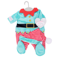 Load image into Gallery viewer, TINY TREASURES - Elfin About Outfit (for 17&quot; Baby Dolls)
