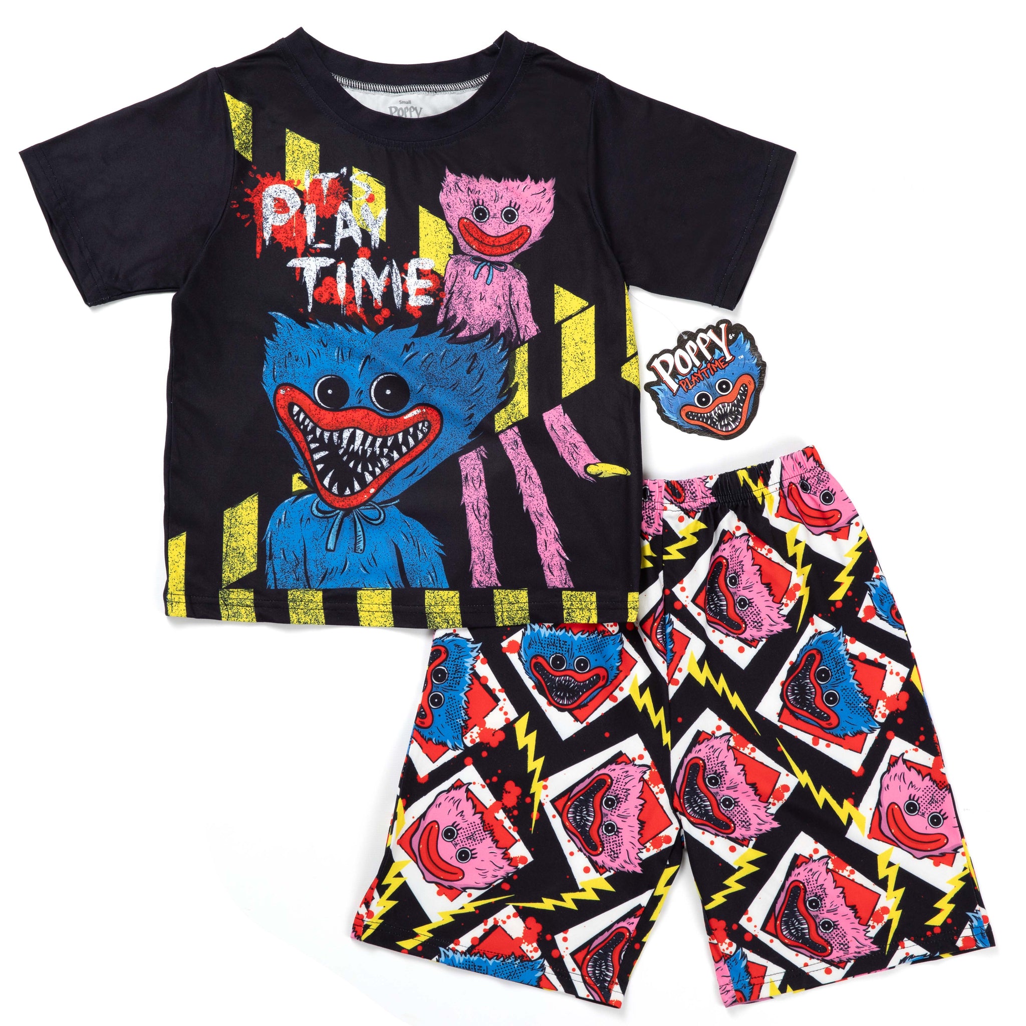 Poppy Pyjamas POPPY PLAYTIME - It's Playtime Short-Sleeve Pajamas Set (Kids Unisex ...