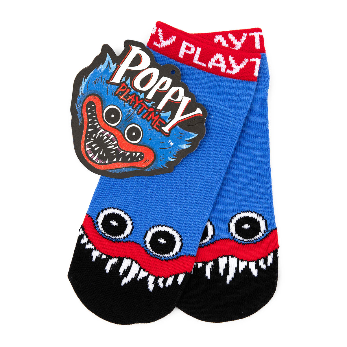 POPPY PLAYTIME - Scary Huggy Wuggy Ankle Socks 2-Pack (Unisex ...
