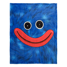 Load image into Gallery viewer, POPPY PLAYTIME - Huggy Wuggy Double-Sided Fleece Blanket (50 x 60&quot;, Series 1)
