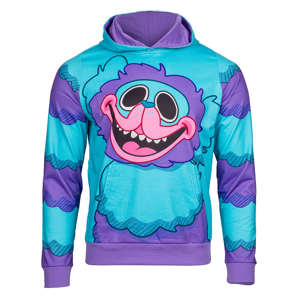 POPPY PLAYTIME - PJ Pugapillar Face  Premium Hoodie (Unisex, Pullover w/ Front Pocket)