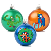 Load image into Gallery viewer, RAINBOW FRIENDS - Holiday 2023 Ornaments 3-Pack (Three 3&quot; Ornaments w/ Ribbons, Double-Sided) [Holiday Exclusive]
