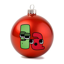Load image into Gallery viewer, ALPHABET LORE - Holiday 2023 Ornaments Fa La La Set (Three 3&quot; Ornaments w/ Ribbons, Double-Sided) [Holiday Exclusive]
