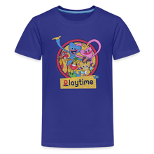 Load image into Gallery viewer, POPPY PLAYTIME - Retro Playtime T-Shirt (Youth) - royal blue
