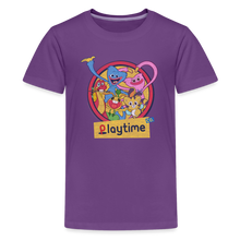 Load image into Gallery viewer, POPPY PLAYTIME - Retro Playtime T-Shirt (Youth) - purple
