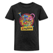 Load image into Gallery viewer, POPPY PLAYTIME - Retro Playtime T-Shirt (Youth) - charcoal grey
