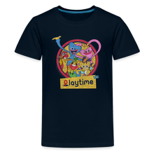 Load image into Gallery viewer, POPPY PLAYTIME - Retro Playtime T-Shirt (Youth) - deep navy
