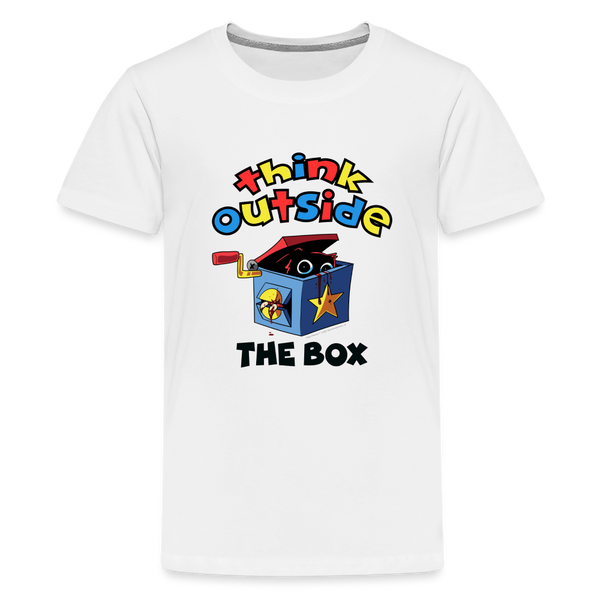 POPPY PLAYTIME - Outside the Box T-Shirt (Youth) - white