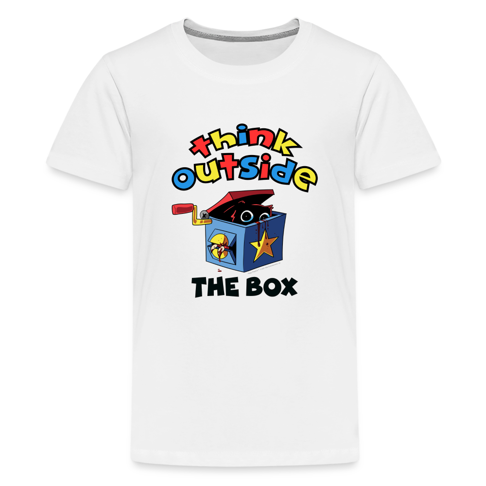 POPPY PLAYTIME - Outside the Box T-Shirt (Youth) - white