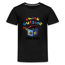 Load image into Gallery viewer, POPPY PLAYTIME - Outside the Box T-Shirt (Youth) - black
