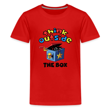 Load image into Gallery viewer, POPPY PLAYTIME - Outside the Box T-Shirt (Youth) - red
