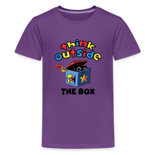 Load image into Gallery viewer, POPPY PLAYTIME - Outside the Box T-Shirt (Youth) - purple
