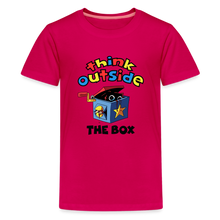 Load image into Gallery viewer, POPPY PLAYTIME - Outside the Box T-Shirt (Youth) - dark pink
