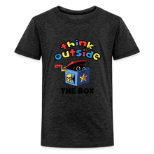 Load image into Gallery viewer, POPPY PLAYTIME - Outside the Box T-Shirt (Youth) - charcoal grey
