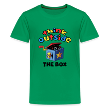 Load image into Gallery viewer, POPPY PLAYTIME - Outside the Box T-Shirt (Youth) - kelly green
