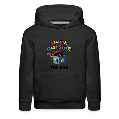 POPPY PLAYTIME - Outside the Box Hoodie (Youth) - black