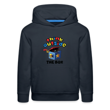Load image into Gallery viewer, POPPY PLAYTIME - Outside the Box Hoodie (Youth) - navy
