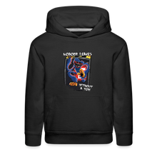Load image into Gallery viewer, POPPY PLAYTIME - Nobody Leaves Hoodie (Youth) - black
