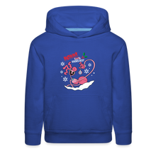 Load image into Gallery viewer, POPPY PLAYTIME - Mommy Knows Best Hoodie (Youth) - royal blue
