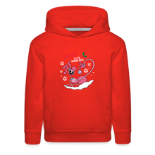 Load image into Gallery viewer, POPPY PLAYTIME - Mommy Knows Best Hoodie (Youth) - red
