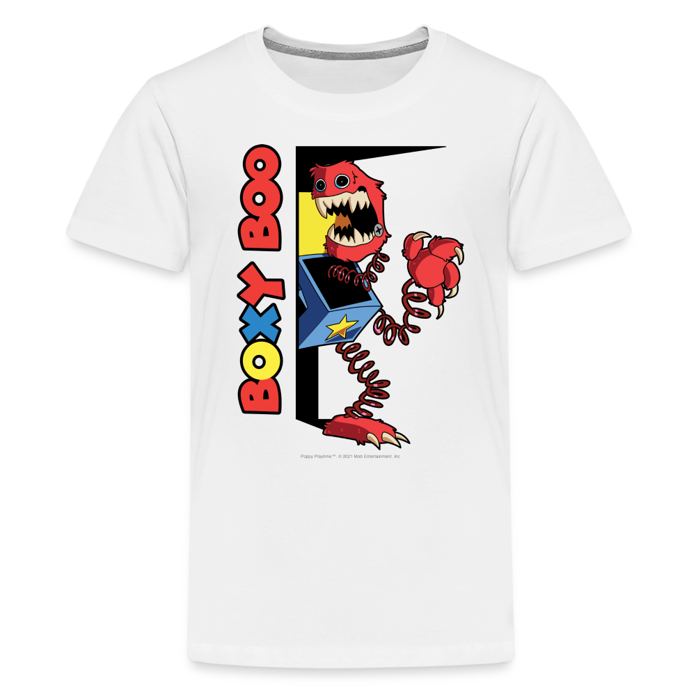 POPPY PLAYTIME - Peeking Boxy Boo T-Shirt (Youth