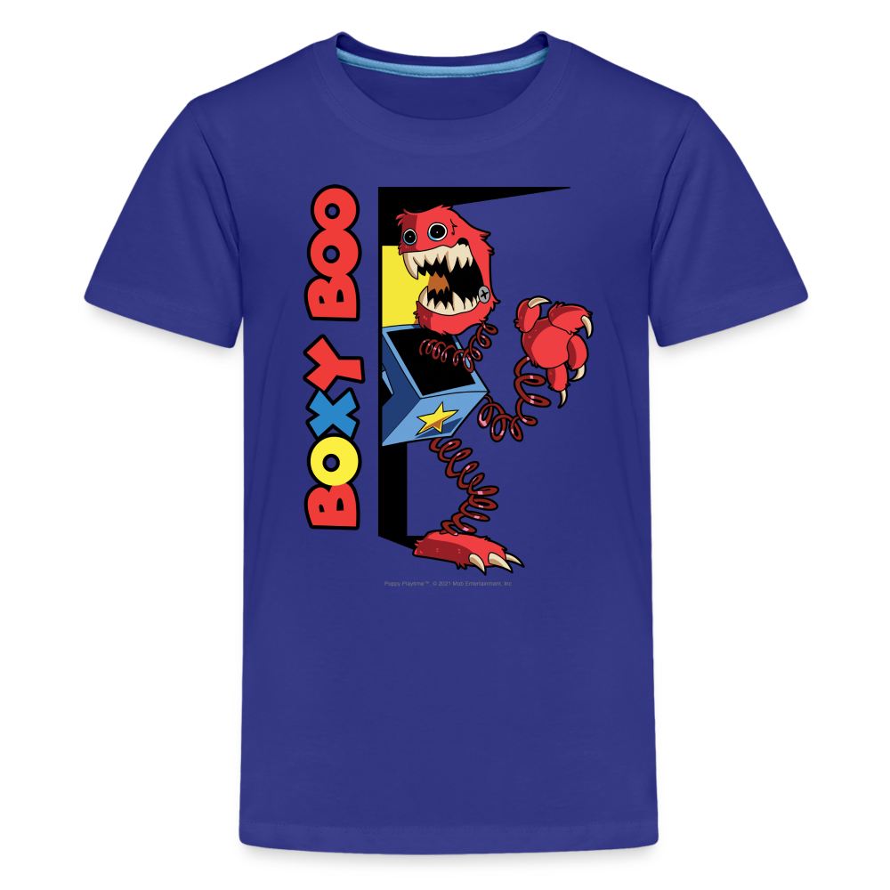 POPPY PLAYTIME - Peeking Boxy Boo T-Shirt (Youth POPPY PLAYTIME - Peeking Boxy Boo T-Shirt (Youth