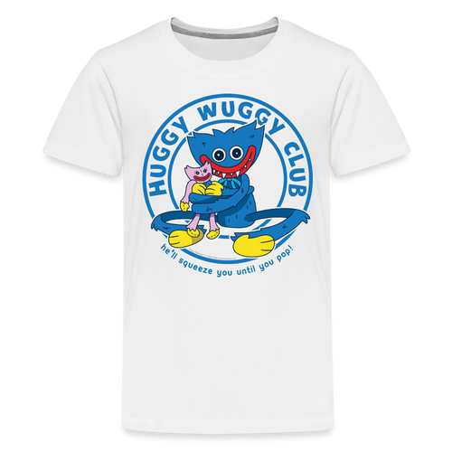 POPPY PLAYTIME - Huggy Wuggy Club T-Shirt (Youth) - white