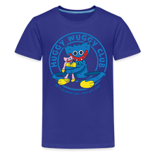 Load image into Gallery viewer, POPPY PLAYTIME - Huggy Wuggy Club T-Shirt (Youth) - royal blue
