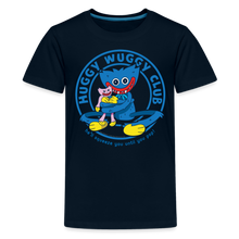 Load image into Gallery viewer, POPPY PLAYTIME - Huggy Wuggy Club T-Shirt (Youth) - deep navy
