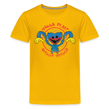 Load image into Gallery viewer, POPPY PLAYTIME - Wanna Play? T-Shirt (Youth) - sun yellow
