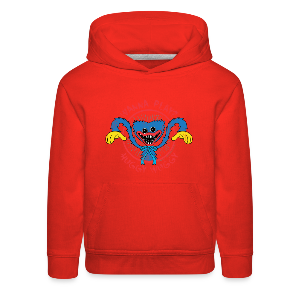 POPPY PLAYTIME - Huggy Wanna Play? Hoodie (Youth